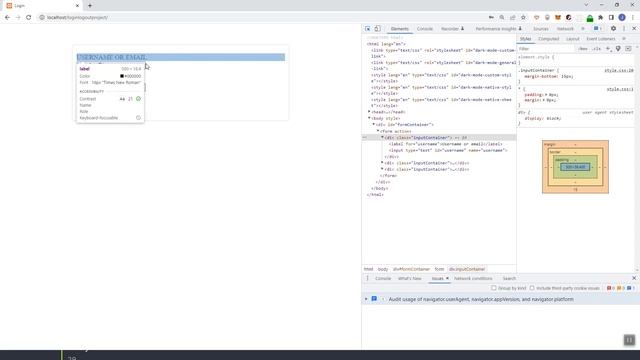 Login Logout System PHP MySQL | How To Create Simple HTML Login Form using HTML CSS - PHP Project