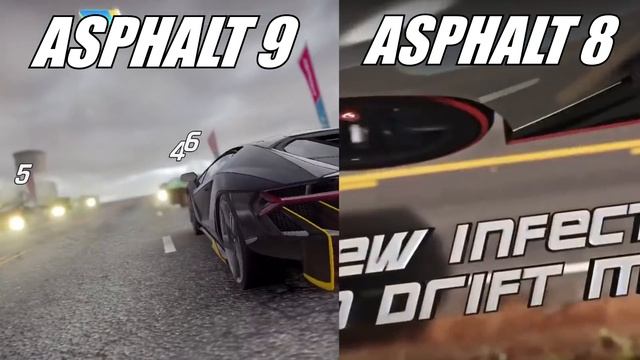?ASPHALT 9 VS ASPHALT 8! смотреть онлайн
