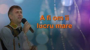 Cristian Pomohaci: «A fi om îi lucru mare».