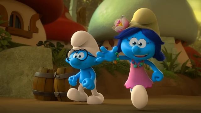 The Smurfs Travel To Another UNIVERSE?! ? | Nickelodeon Cartoon Universe смотреть онлайн