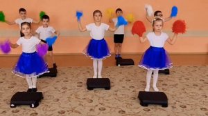 Степ-аэробика в детском саду