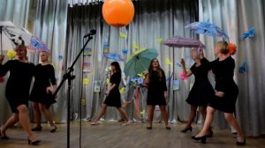 Танец наших педагогов на празднике День Учителя