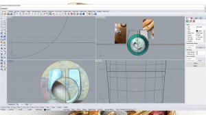 Моделирование кольца в rhinoceros