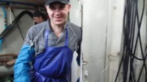 Работа в море. БМРТ,, Лангуста,,