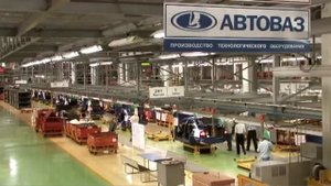 Сборка Лады Калины на заводе автоваза