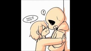 Undertale комикс Sans и Фриск Признание !