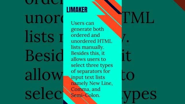 5 Online HTML List Generator Websites