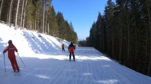 Трасса 12В Буковель в 4К\Сезон 2018-2019 Bukovel