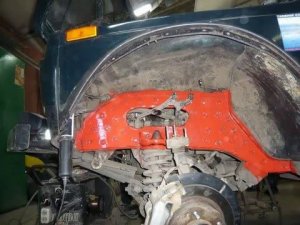 3D NIVA усиление передних лонжеронов на ниве накладками 4мм толщина металла