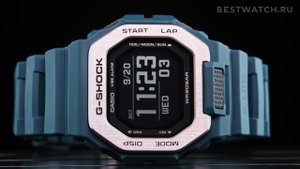 Часы Casio G-Shock GBX-100-2 Эволюция спортивной линейки G-LIDE!