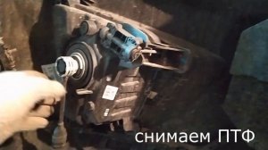 ПТФ с ДХО на HYUNDAI CRETA