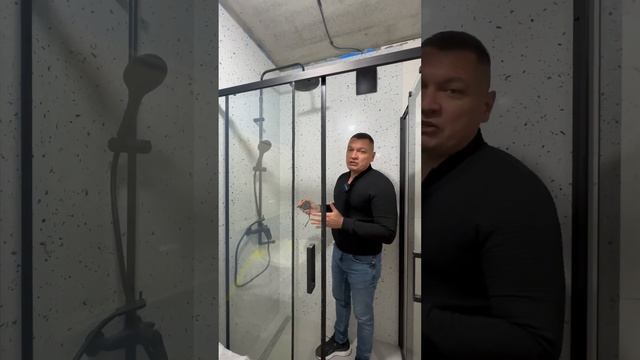 РАЗМЕРЫ ДУШЕВОЙ СИСТЕМЫ В СТРОИТЕЛЬНОМ ИСПОЛНЕНИИ? #ремонтквартир #ремонт #идеальныйремонт #душевая
