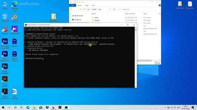 Flutter SDK installation, and setup first time procedure in windows 10 смотреть онлайн