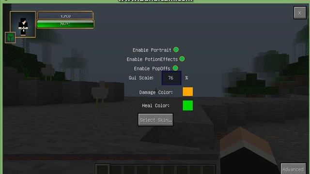 Обзор на мод Damage Indicators на Minecraft 1.6.4 смотреть онлайн