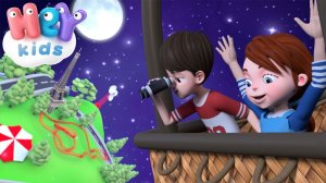 Tan Alta Como la Luna - Canciones Infantiles - HeyKids Español