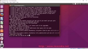 How to install git in Ubuntu?