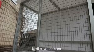 Клетка для диких певчих птиц. Размер 1,56 х 0,8 х 0,45 м.