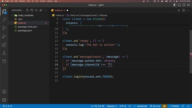 Create a Chat GPT ChatBot in Discord ? смотреть онлайн