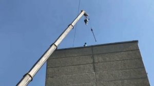 работа крана стрела 40 метров