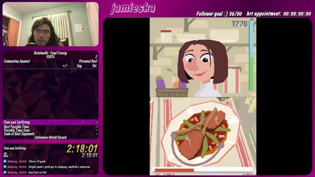 Ratatouille: Food Frenzy Any% (No Continues) speedrun in 4:35:52 смотреть онлайн