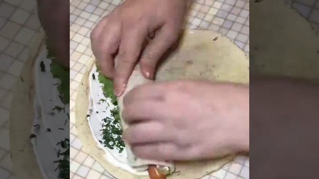 Рулеты из лаваша