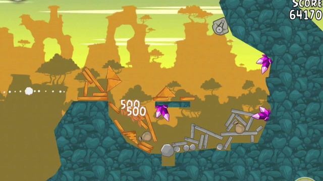 Angry Birds 22-5 Bad Piggies 3 Star Walkthrough (Angry Birds Classic 22-5) смотреть онлайн