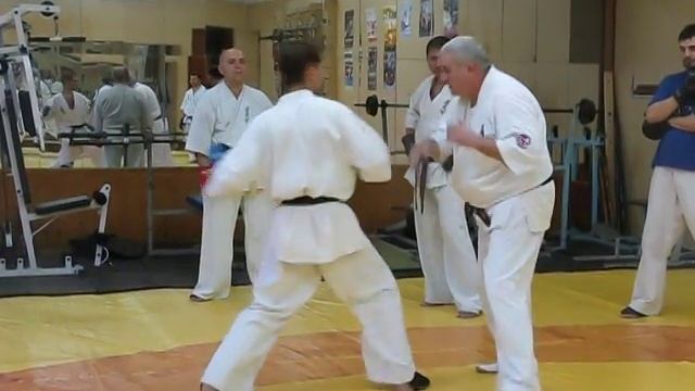 Сэнсэй Шинкиокушинкай каратэ Нагорный Олег Павлович (3 Дан),  г.Днепропетровск. Часть 1