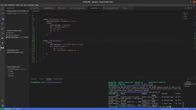Ejemplo - Deploy Docker смотреть онлайн