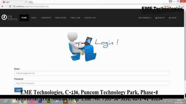 Job Portal Website Php - Php Project Tutorial