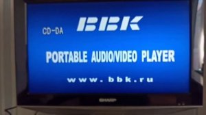 Как подключить к телевизору портативный аудио/видео плеер BBK PV430T