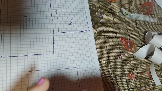 распаковка бумажных сюрпризов