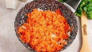 Подлива из лука, моркови, сладкого перца и томата