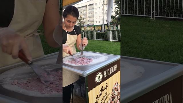 Жареное мороженое