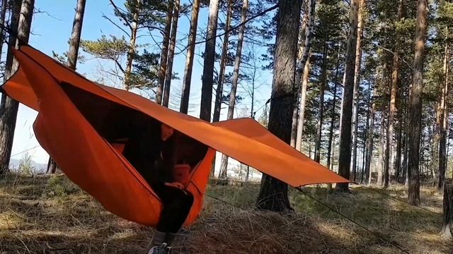 ОБЗОР на ТУРИСТИЧЕСКИЙ ГАМАК фирмы REBEL GEARS. смотреть онлайн