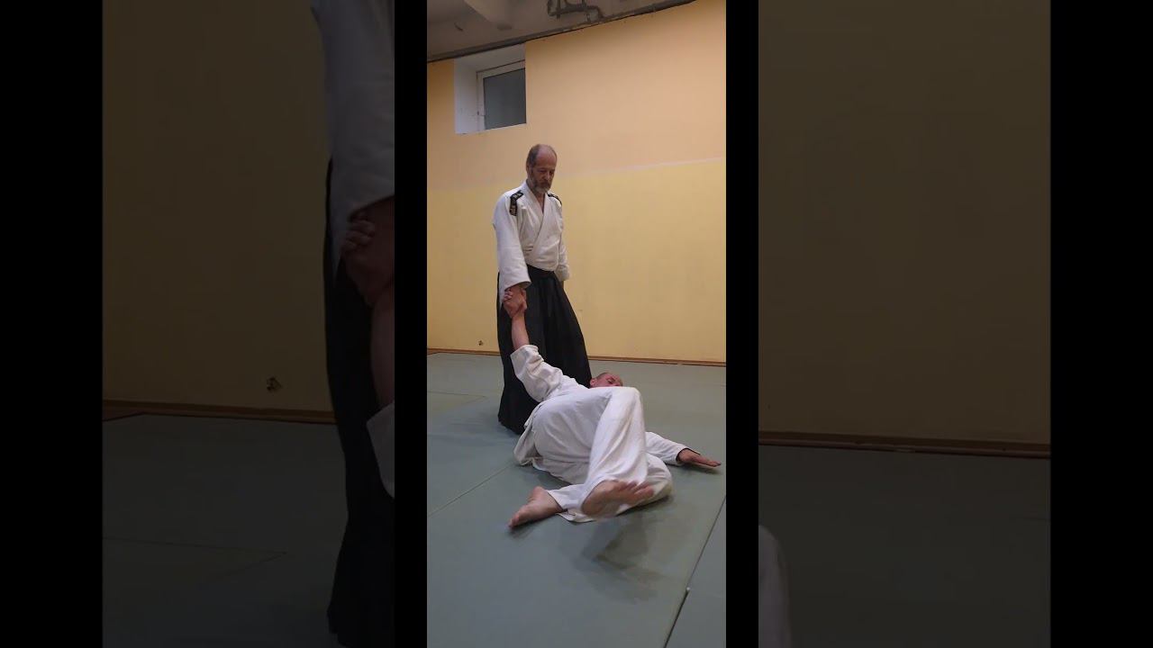 Страховка в айкидо #айкидо #севастополь #айкикай