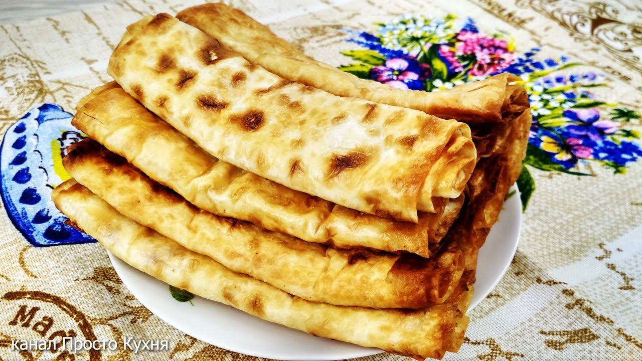 Минутная вкуснятина - трубочки из лаваша с сыром | Просто Кухня - Выпуск 185