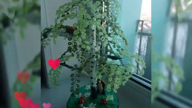 Берёза из бисера смотреть онлайн