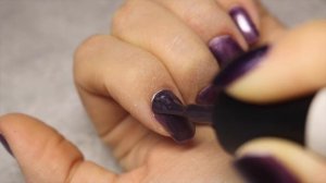 как пользоваться магнитным лаком Magnetic gel polish cat eye effect