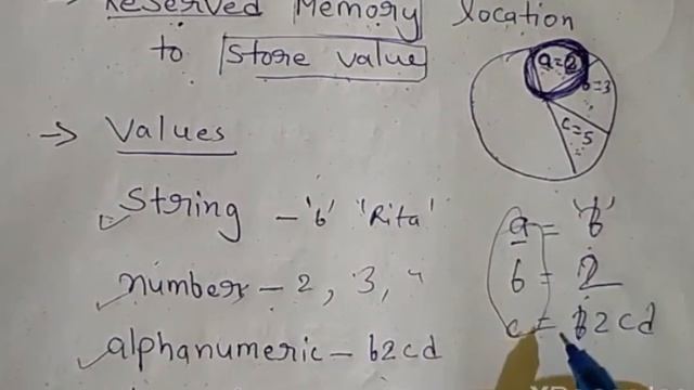Variables in Python || Class 11 IP & CS CBSE