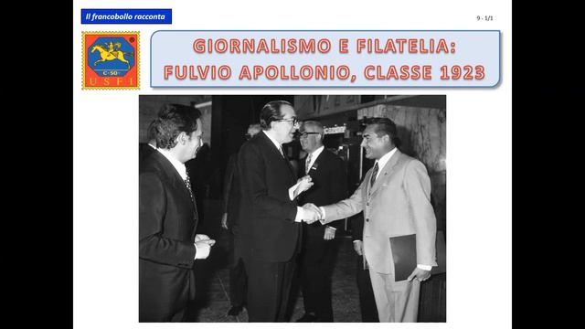 Giornalismo e filatelia: Fulvio Apollonio, classe 1923 смотреть онлайн