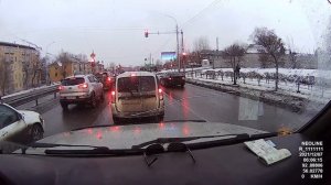 Красноярск. Поездка по городу по делам, Движение. Дороги.