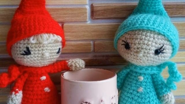 Амигуруми: схема Гнома. Игрушки и куклы амигуруми вязаные крючком.