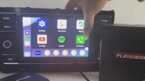 CarPlay Ai Box Wireless Android Auto Tv Box UX999Ultra2.0 Qualcomm 8Cores 6115 (662) Chip 8GB+128GB