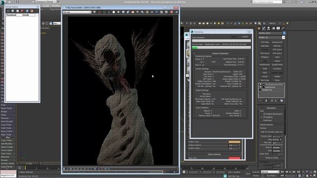 Review workflow in "Birth of Angel". Zbrush/VRay/Photoshop/Marmoset Toolbag смотреть онлайн