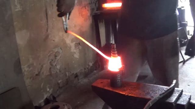 кованая конусная спираль пружина