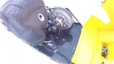 Мотобуксировщик Рыбак . Обзор. Часть 1