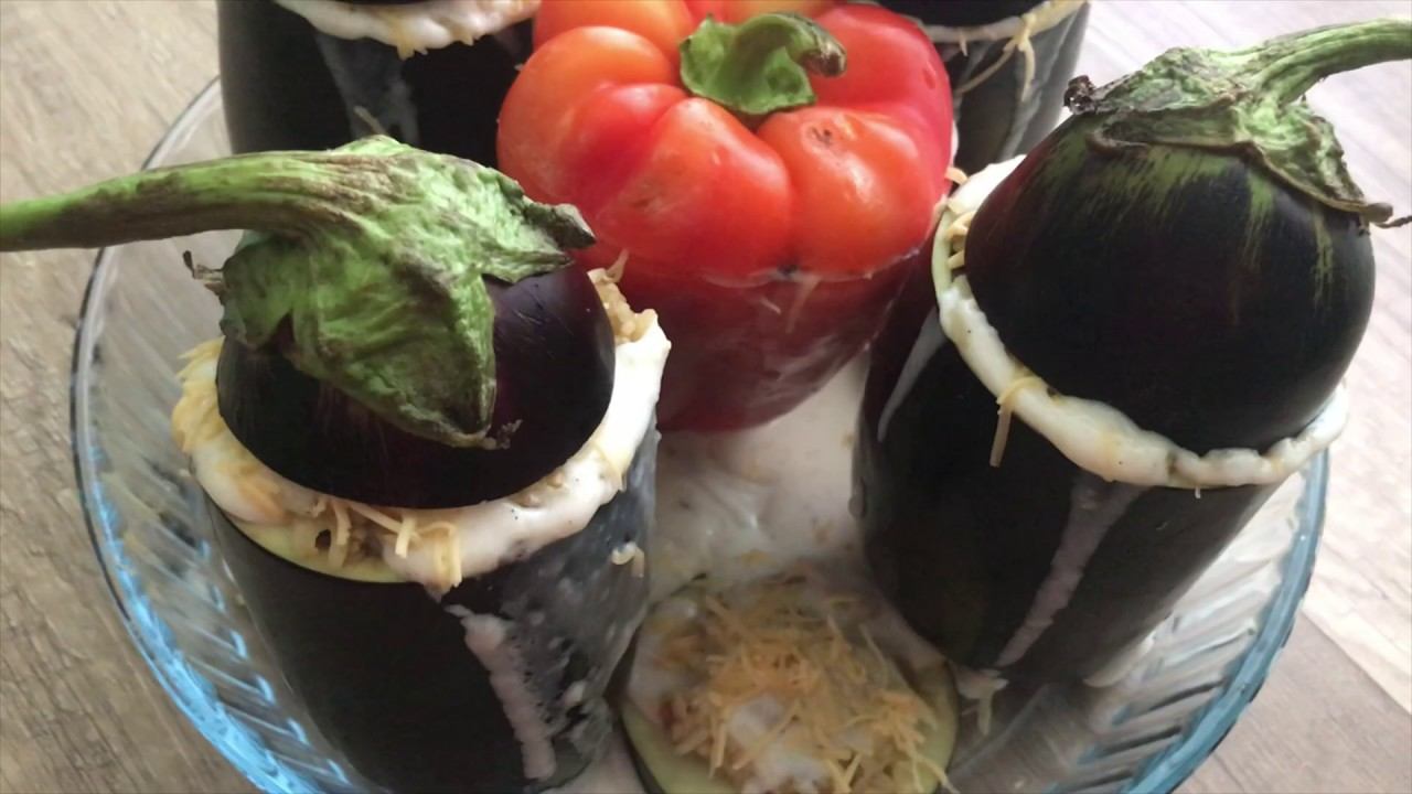 Вкуснейший ужин! Фаршированные БАКЛАЖАНЫ в соусе бешамель смотреть онлайн