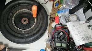 Ремонт мотор колеса и переделка его мощности