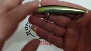 Видеообзор воблера Daiwa TD Minnow 95SP по заказу Fmagazin.