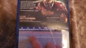 Doom Eternal Deluxe Edition PS4 Unboxing